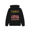 Black Printed Hoody