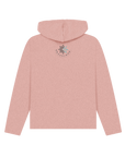 Sunset Pink Recycled Hoody Back