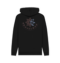 Black Printed Hoody