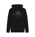 Black Printed Hoody