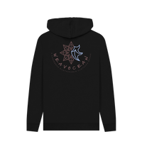 Black Printed Hoody