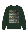 Evergreen Printed Sweater Front