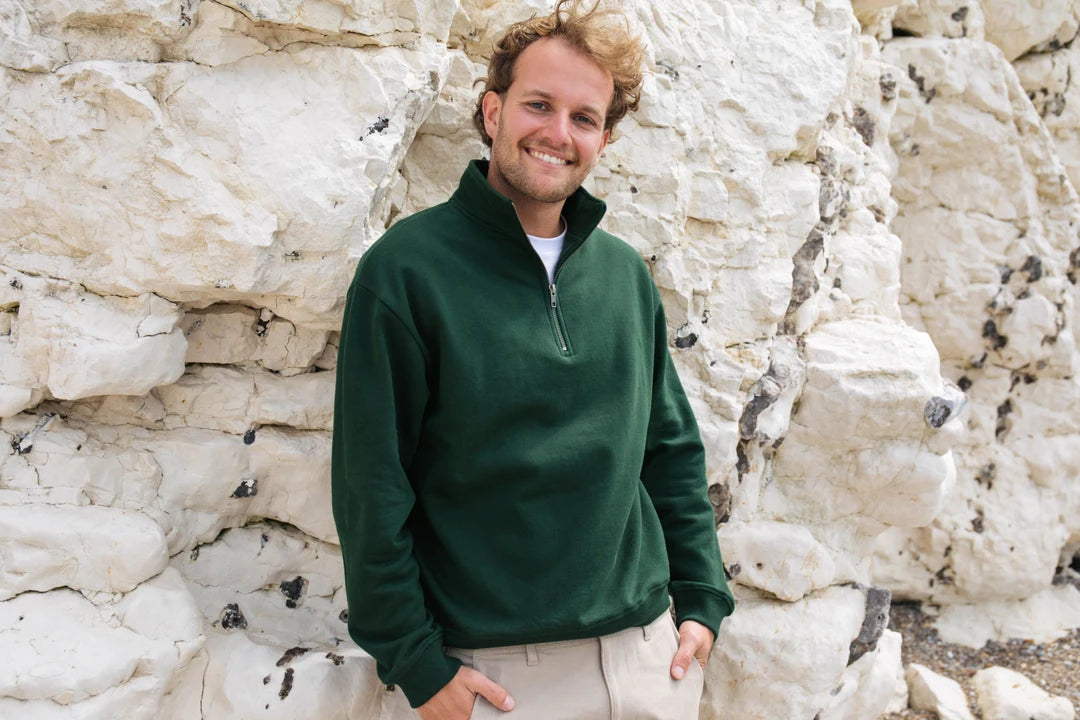 Unisex M Quarter-zip Sweatshirt